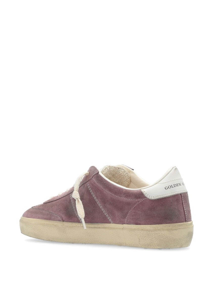 Golden Goose Amethyst Purple Suede Panelled Sneakers
