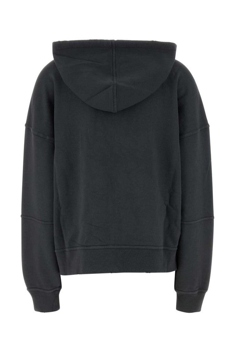 Golden Goose Dark Grey Cotton Oversize Ottaviano Sweatshirt
