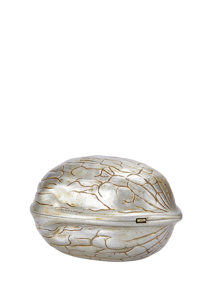 J. W. Anderson Compact Walnut Clutch With Shoulder Strap