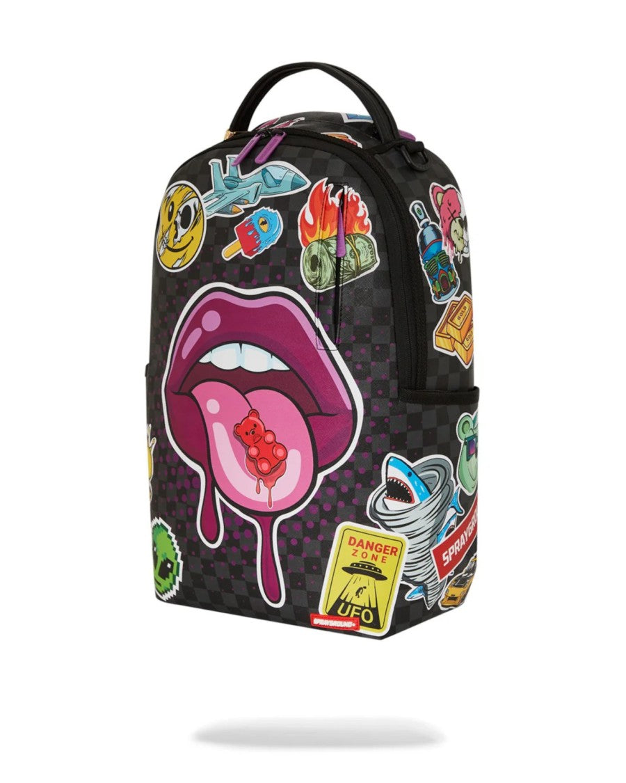 Sprayground Playful Checkered Backpack