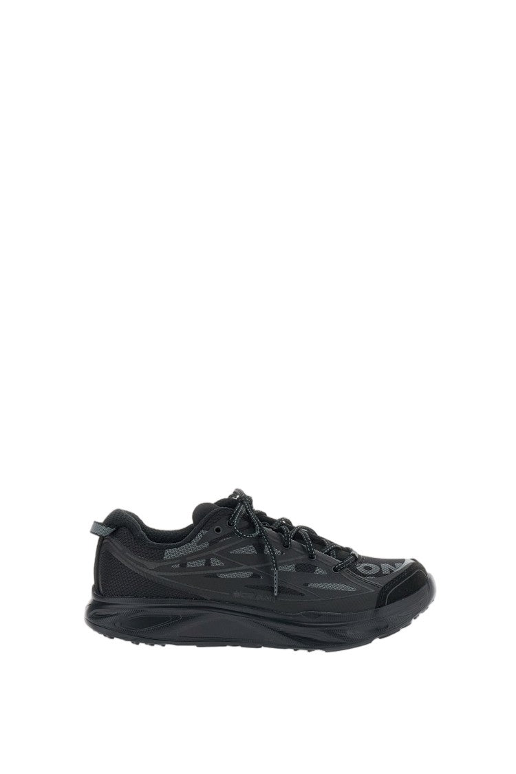 Hoka Black Huaka Pro Ultra-Lightweight Race-Lace Sneakers