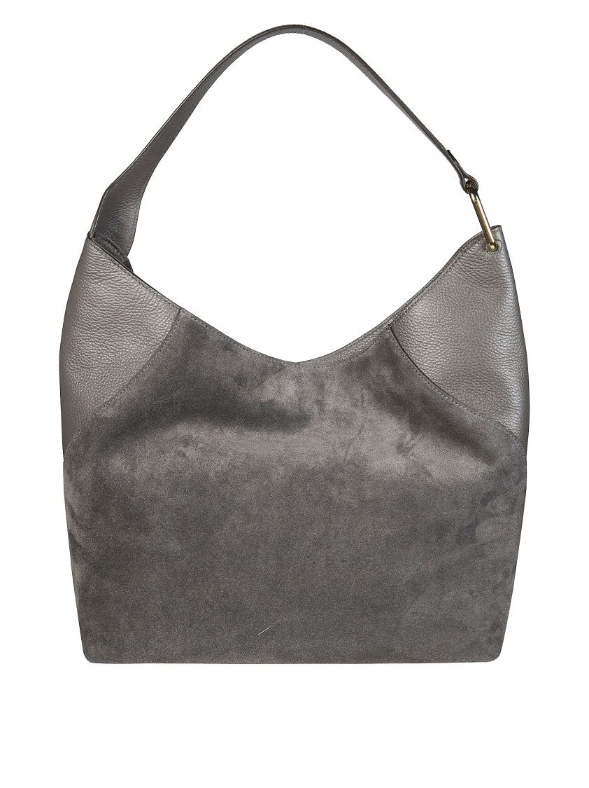 Furla Grey Furla Lara L Hobo Bag