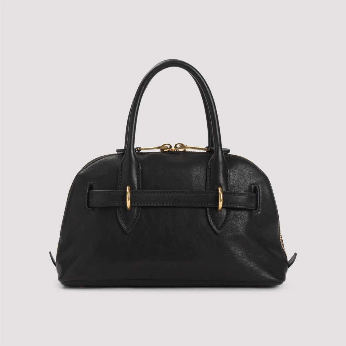 Miu Miu Black Lamb Leather Shoulder Bag With Versatile Strap