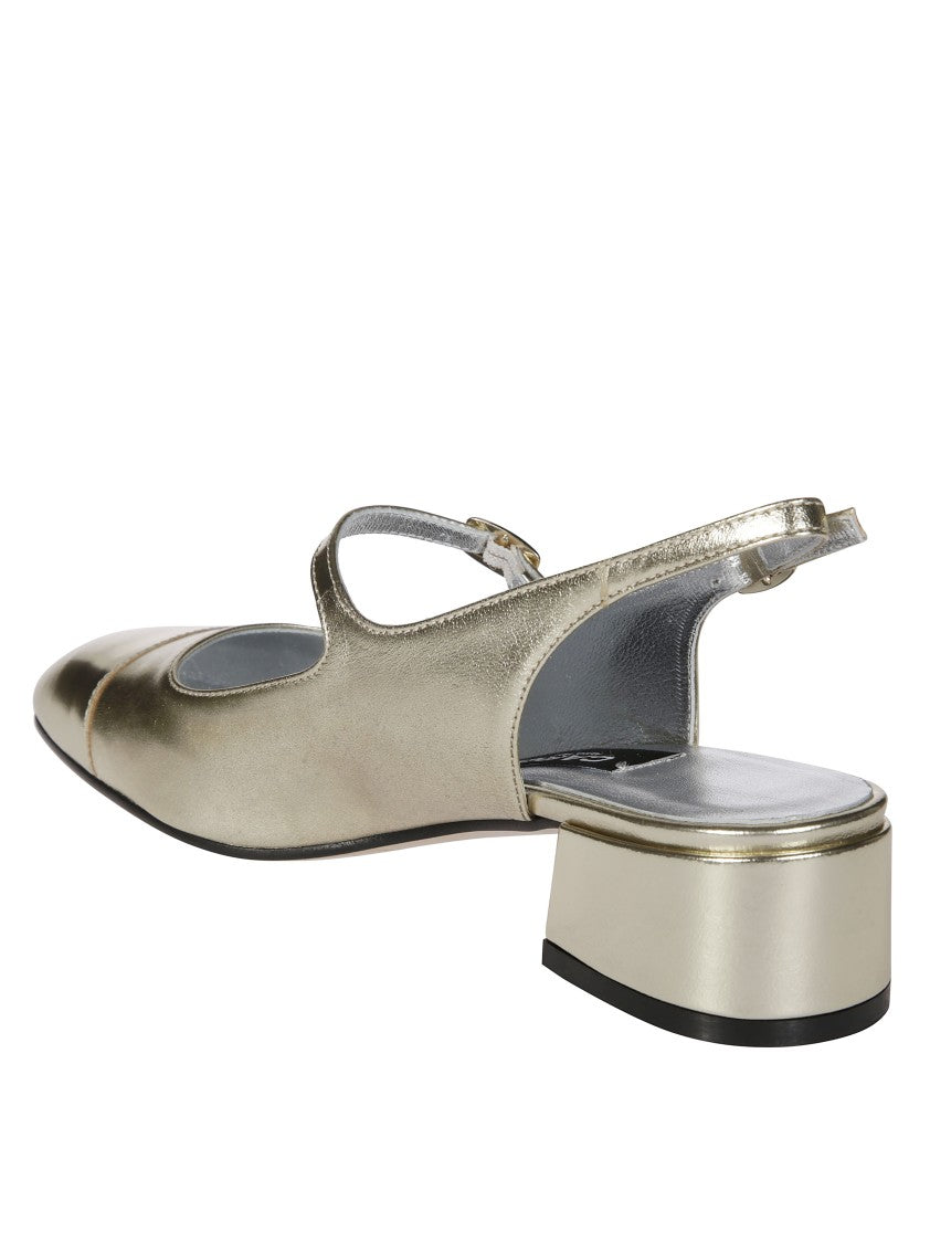 Carel Slingback 04 Shoe With Wide Heel