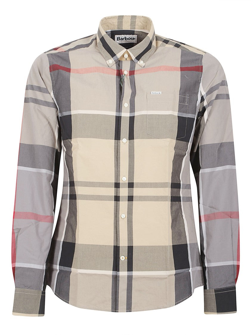 Barbour Checkered Lightweight Cotton Button-Down Shirt