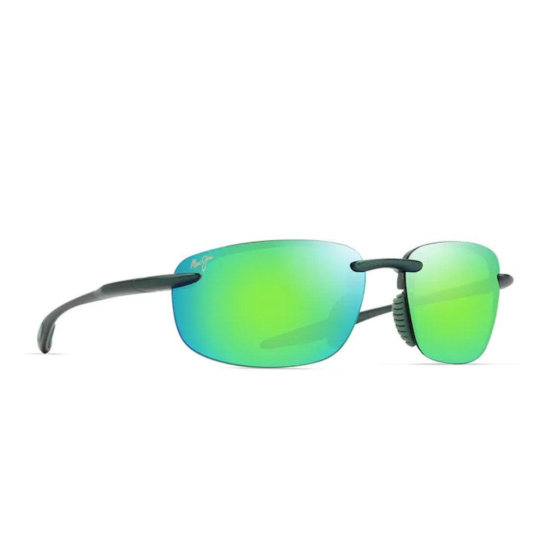 Maui Jim Green Mauigreen Ho'okipa Ultra Bio-Injected Wraparound Sunglasses