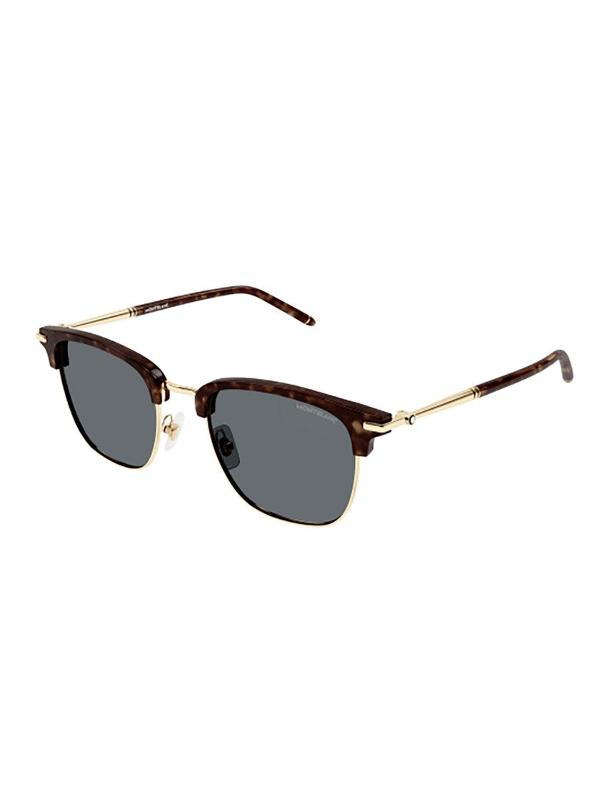 Montblanc Mb0242s Rectangular Shape Montblanc Sunglasses