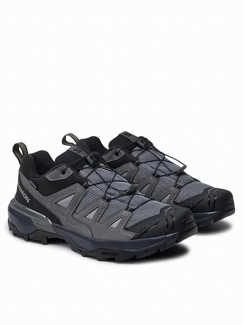 Salomon Textile And Leather Sneakers With Quick-Lace System