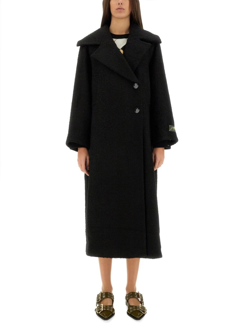 Ganni Boucle Coat