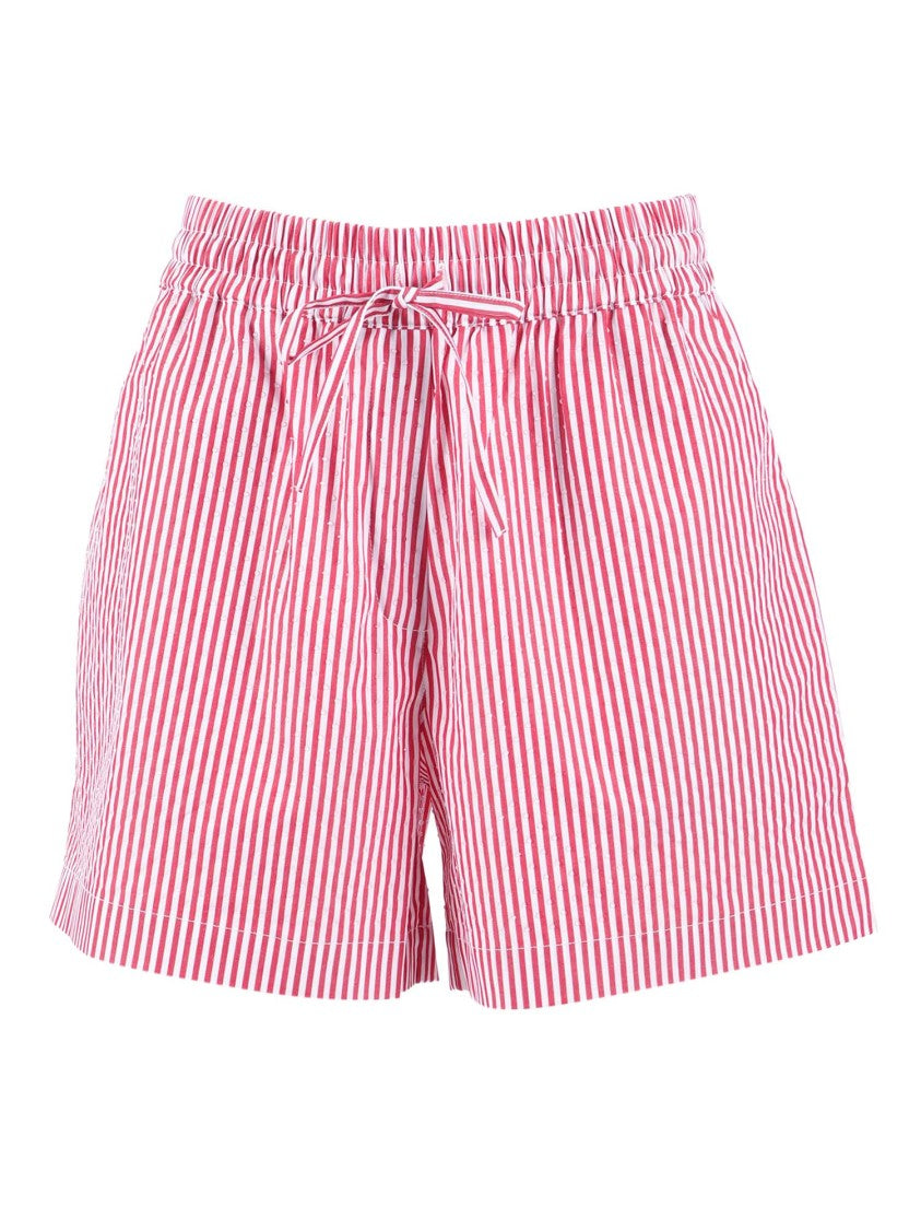 P.A.R.O.S.H. Relaxed Fit Striped Shorts