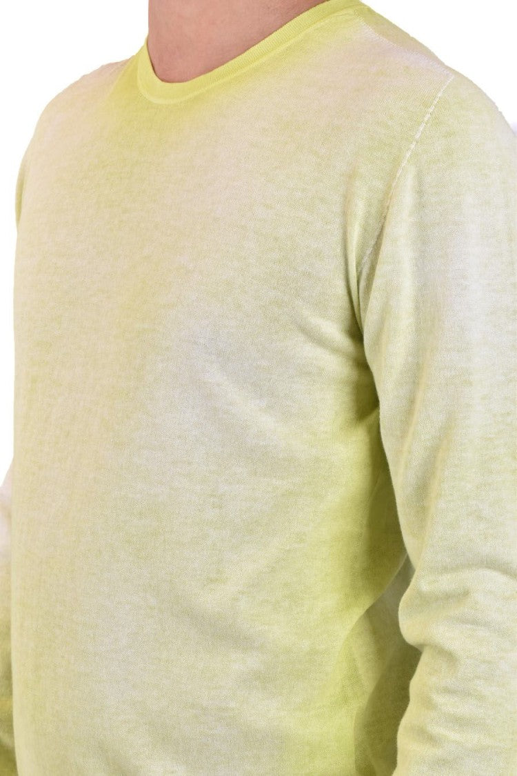 7.1 Gradient Knit Sweater Classic Crew Neck
