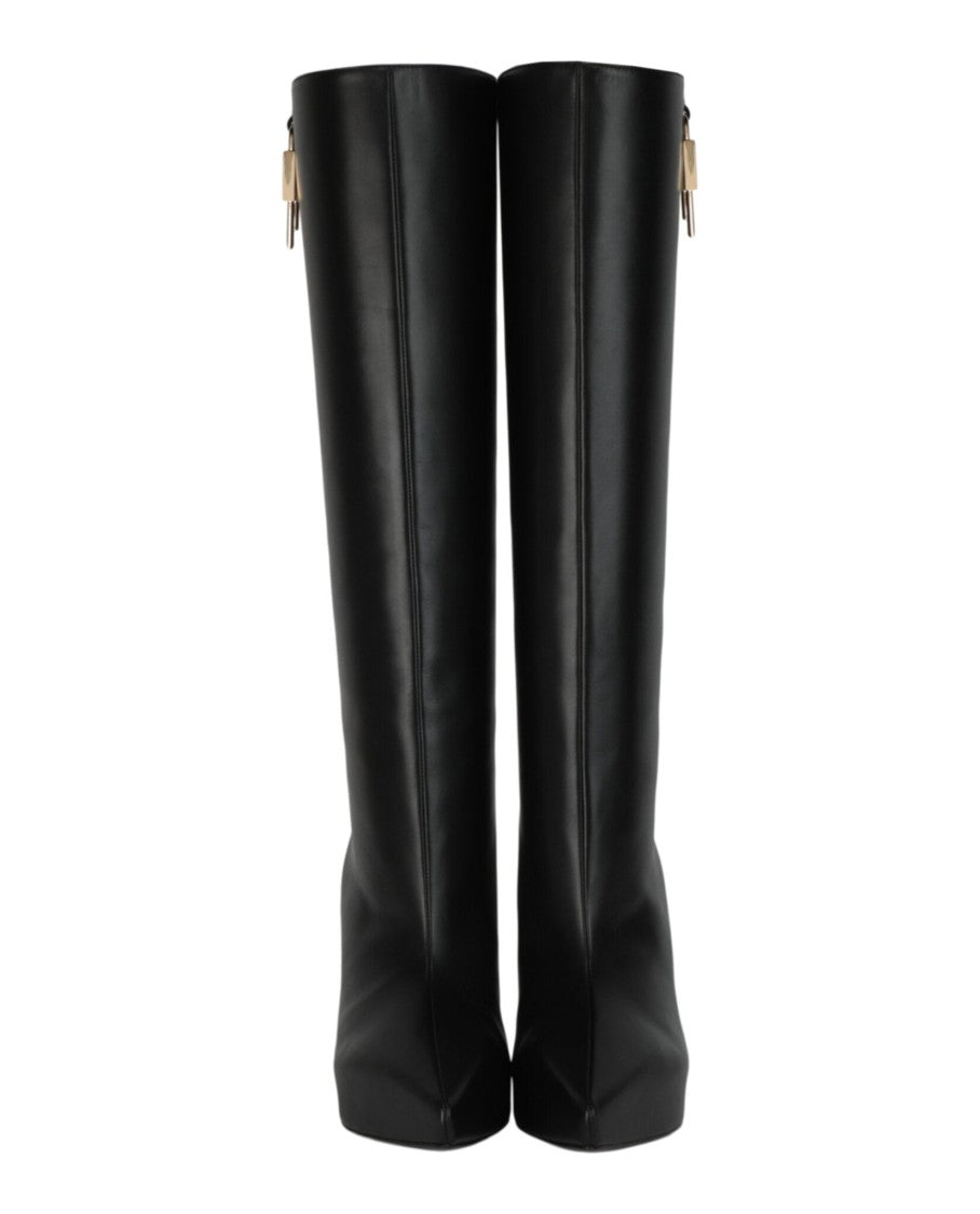 Givenchy G-Lock Knee-High Wedge Boots