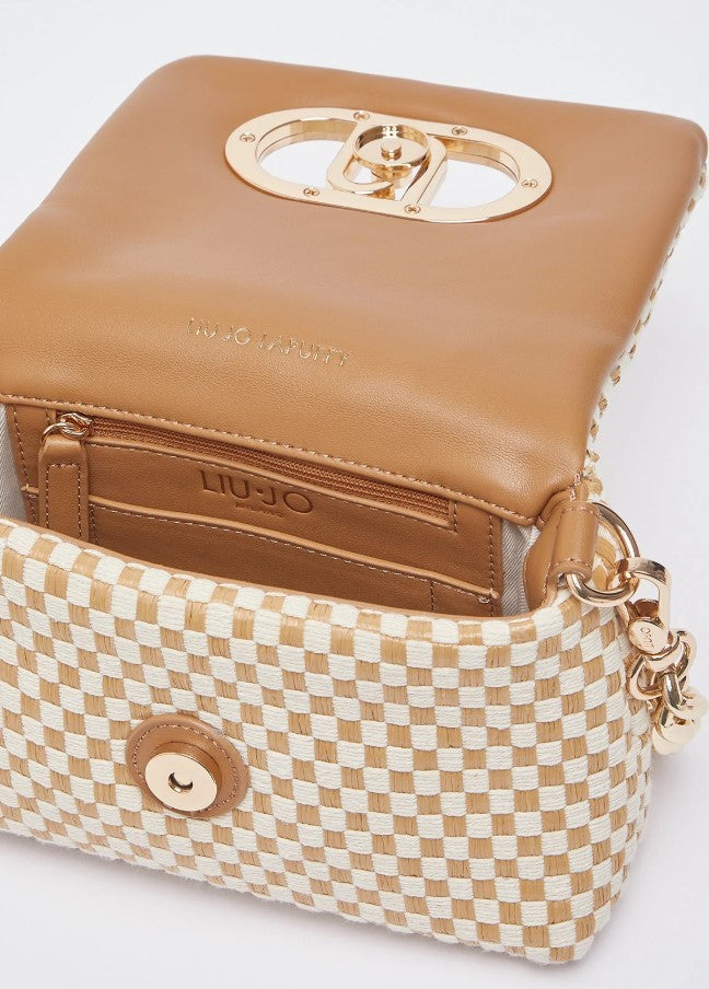 Liu Jo Woven Effect Small Shoulder Bag