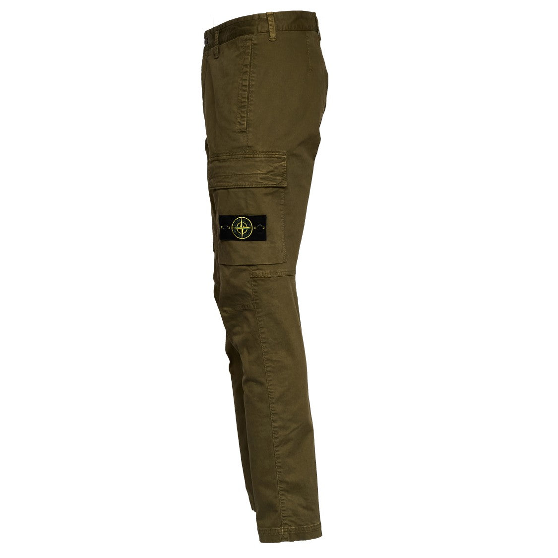 Stone Island Broken Twill Old Effect Cargo Straight-Leg Pants