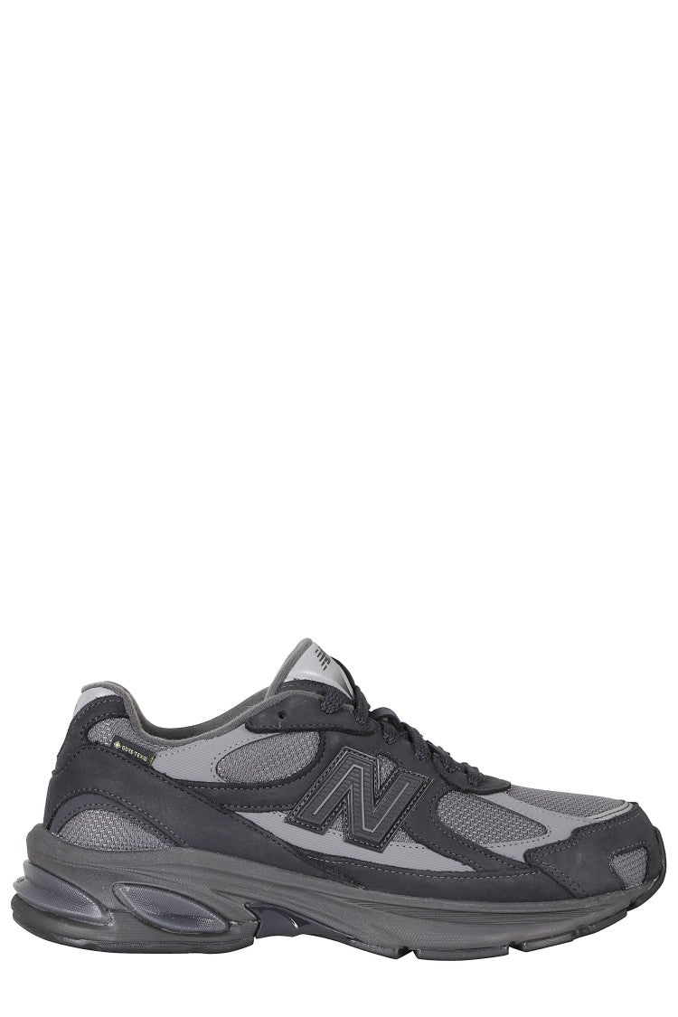 New Balance Field Grey Nubuck Mesh Running Sneakers