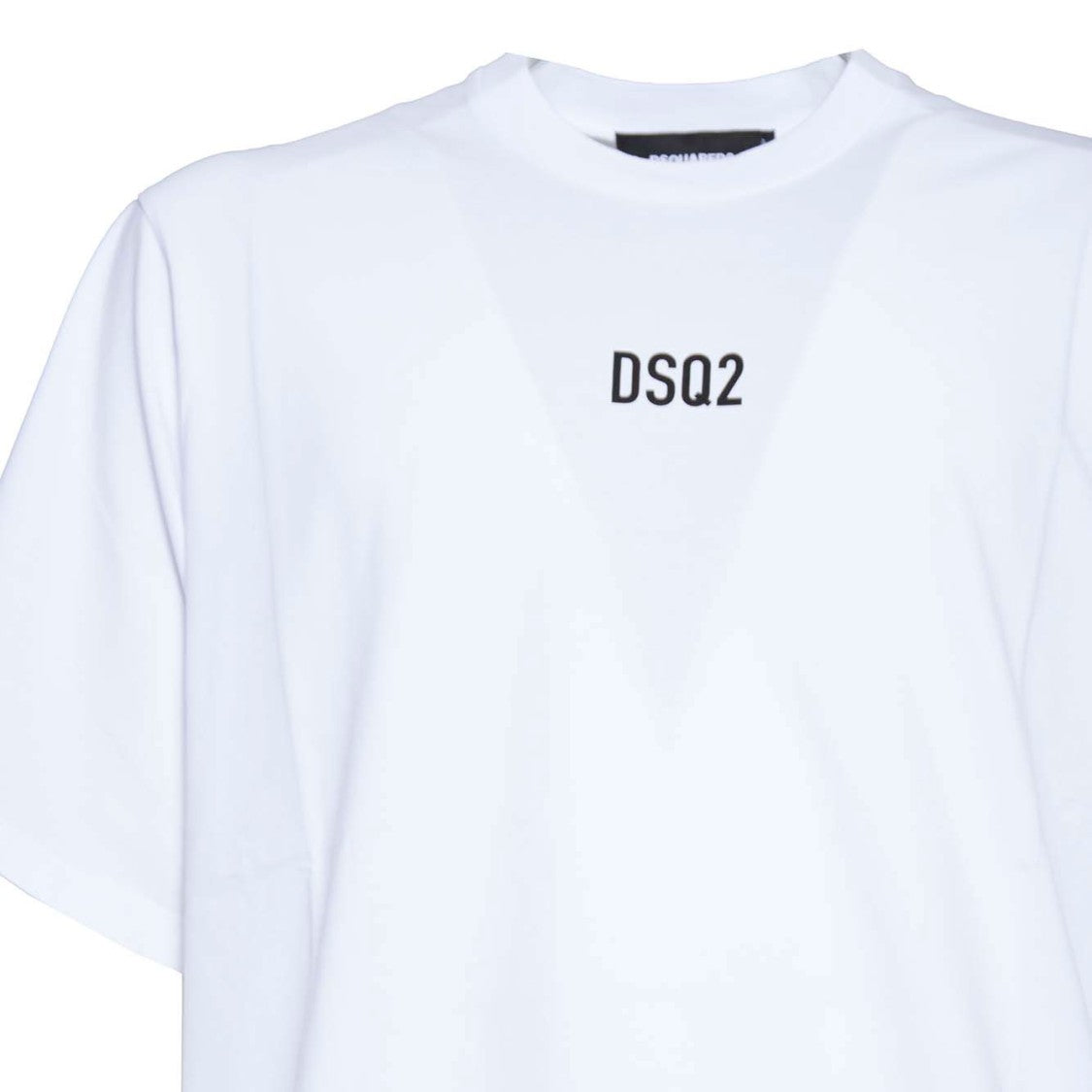 Dsquared2 Loose-Fit White Cotton T-Shirt