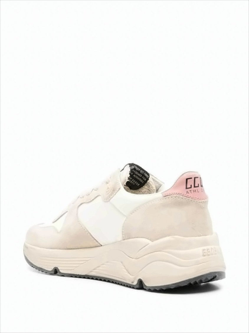 Golden Goose Sporty Nappa Leather And Suede Sneakers With Signature Star
