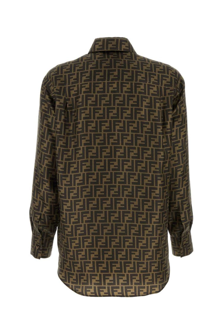 Fendi Printed Twill Shirt
