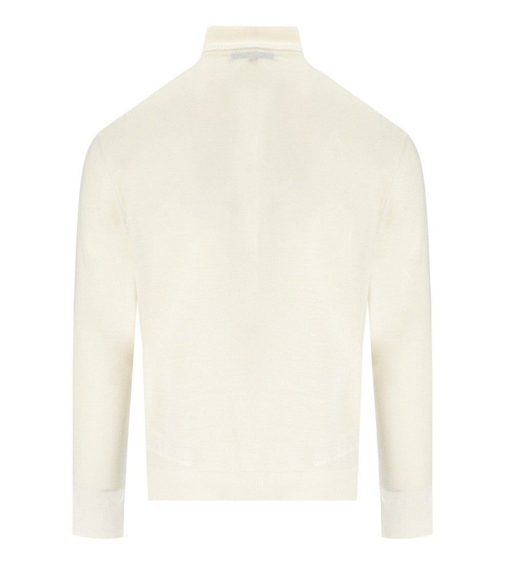 Manuel Ritz Cream Turtleneck Sweater