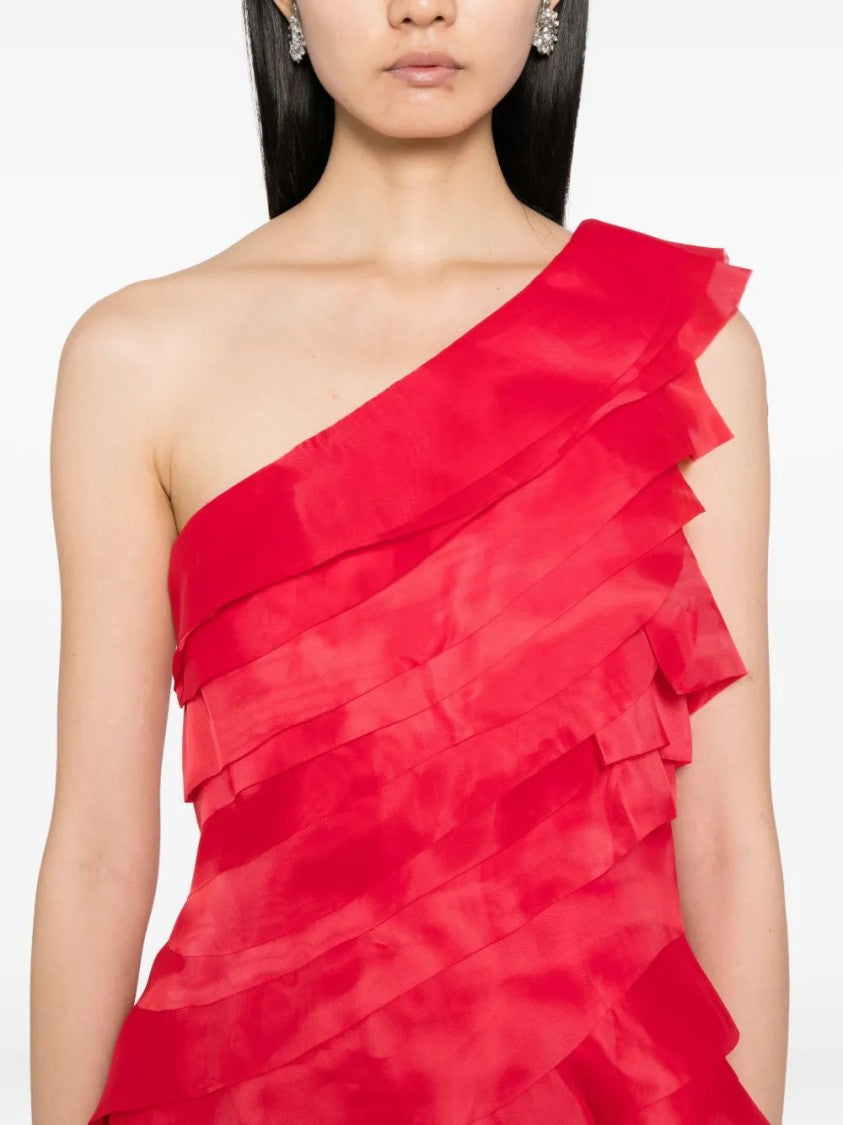 Saiid Kobeisy Layered Organza Dress