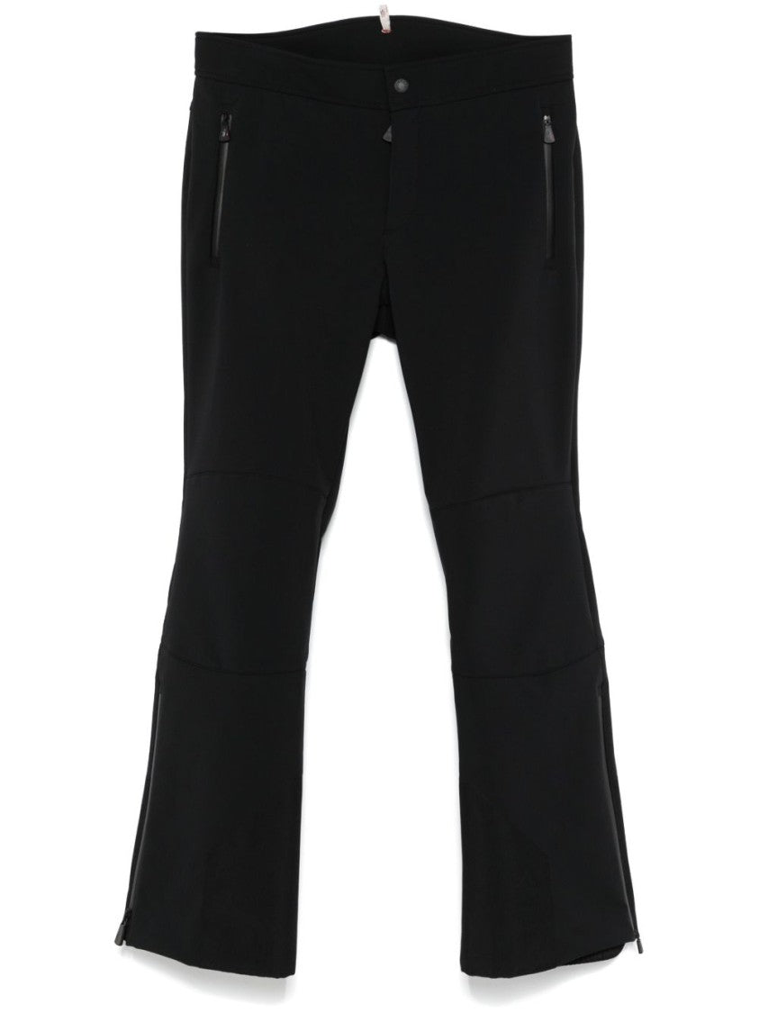 Moncler Grenoble Technical Poplin Ski Trousers With Water-Resistant Features