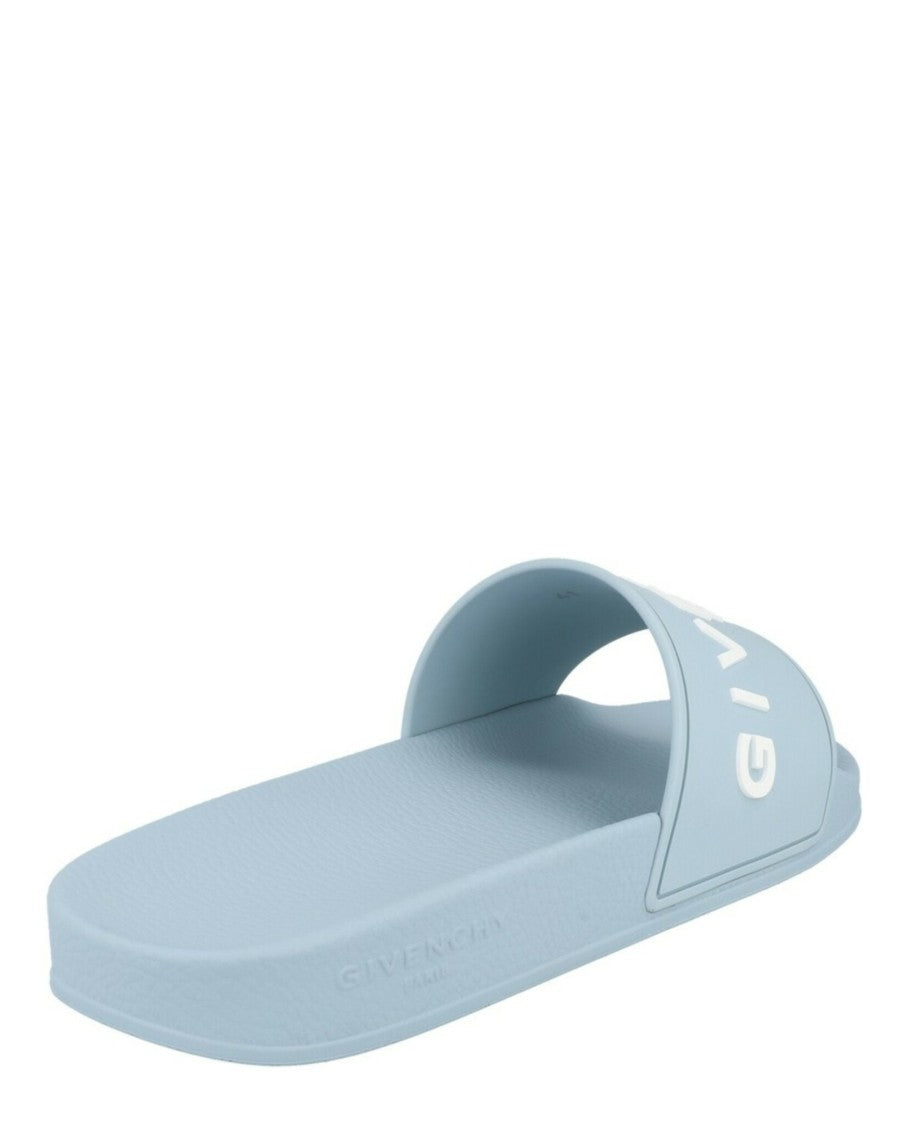 Givenchy Logo Signature Slides