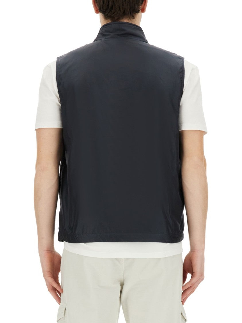 Aspesi Vernes Shiny High Collar Vest