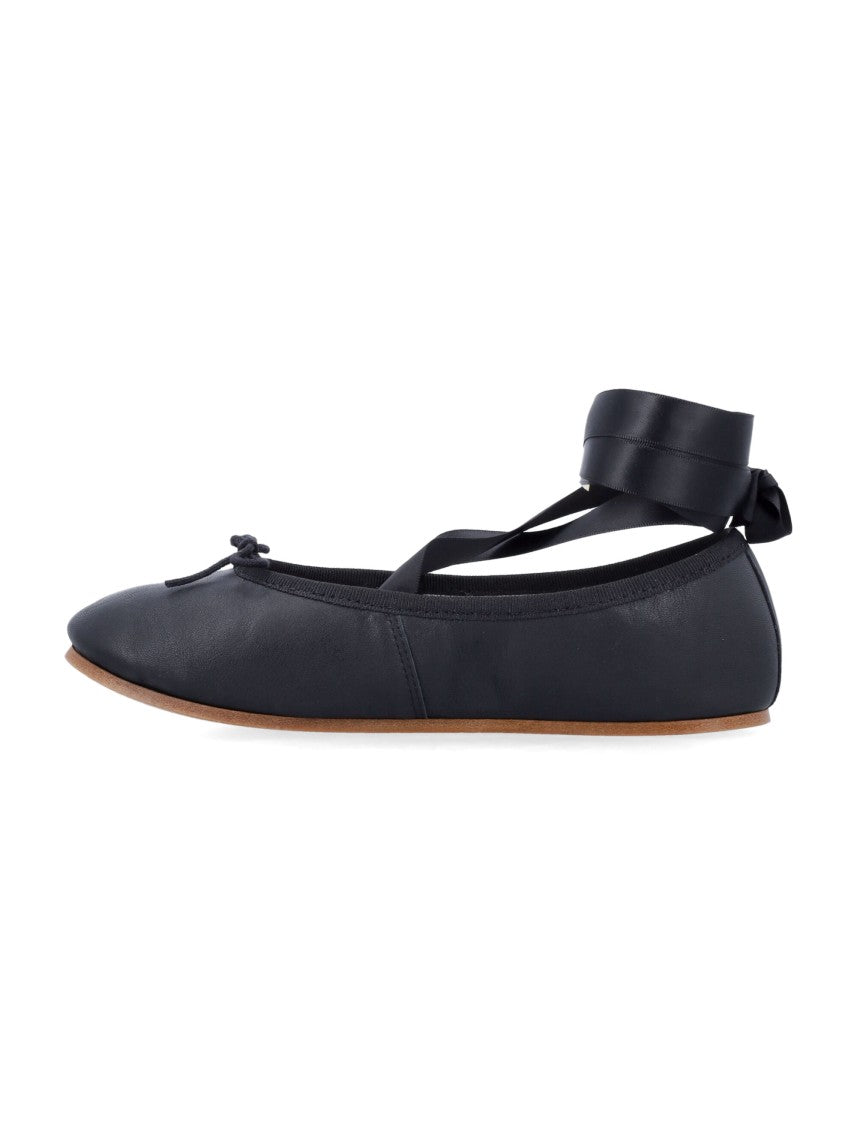 Repetto Sophia Ballet Flats With Rounded Toe