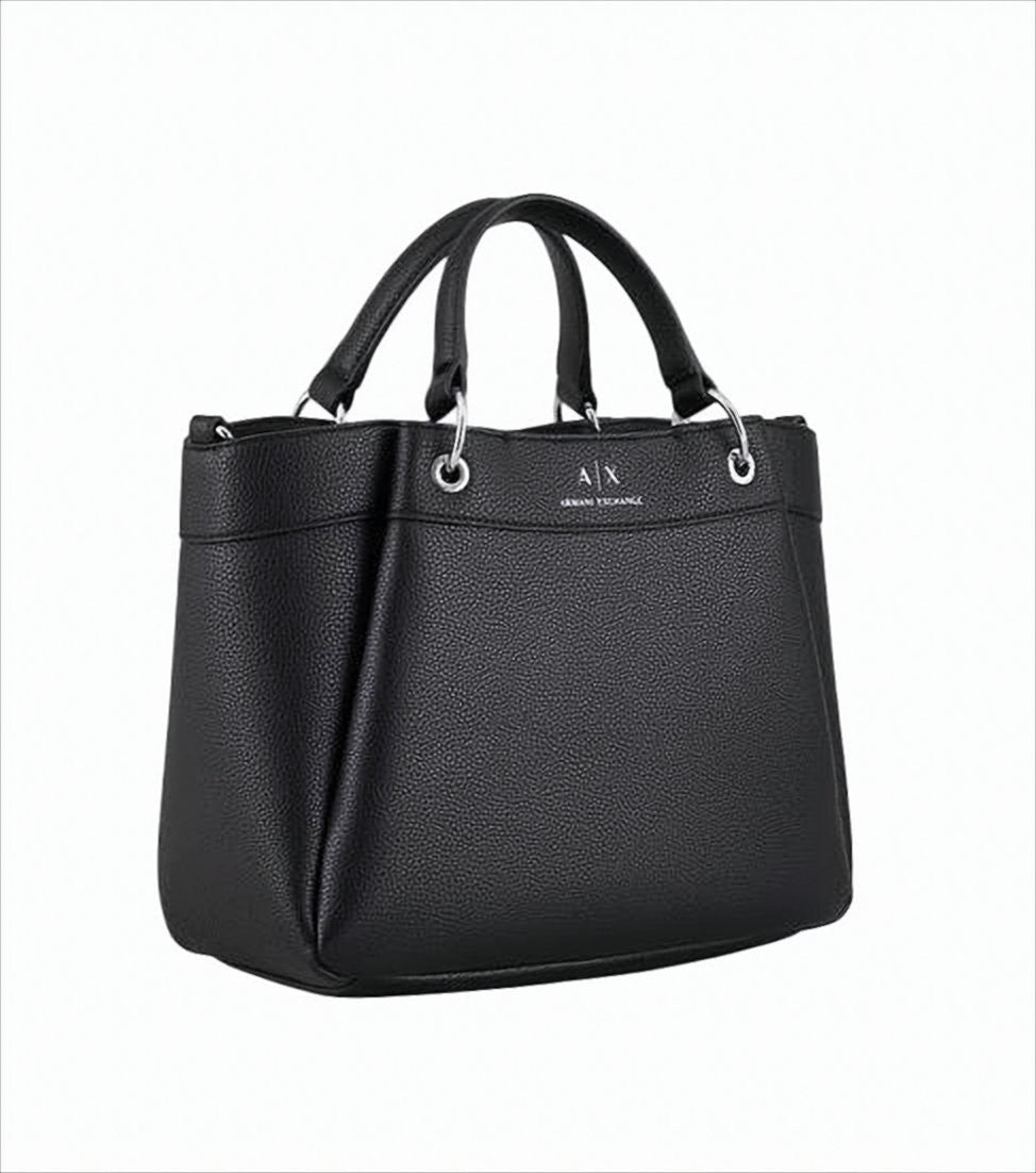 Armani Exchange Structured Shoulder Bag With Removable Gradient Strap