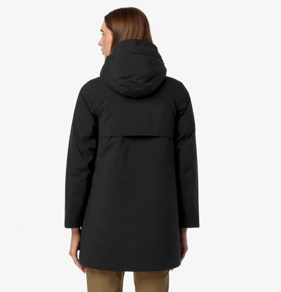 K-Way Mathiel Bonded Padded Long Coat