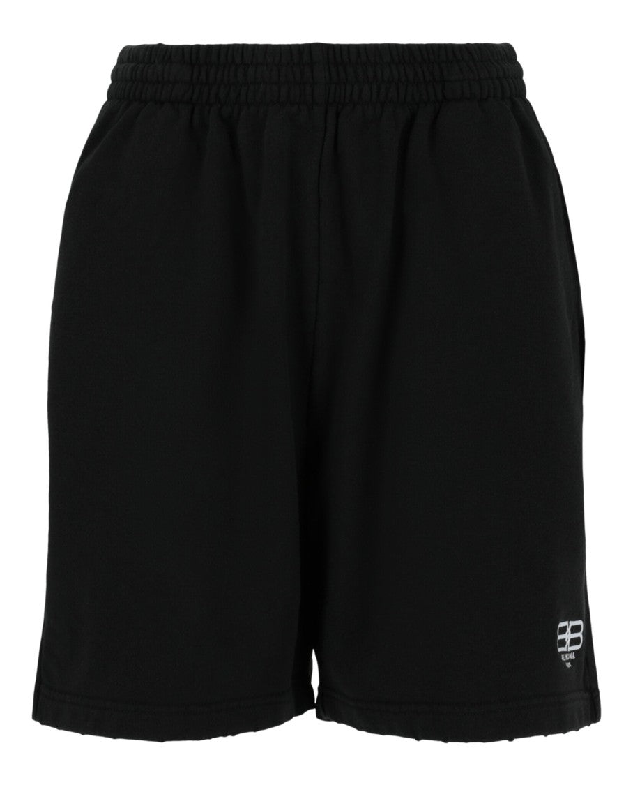 Balenciaga Bb Paris Icon Sweat Shorts