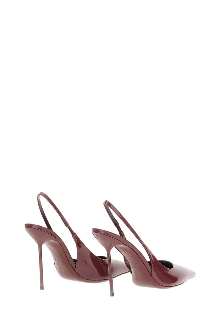 Paris Texas Red Lidia Patent Leather Slingback Pumps
