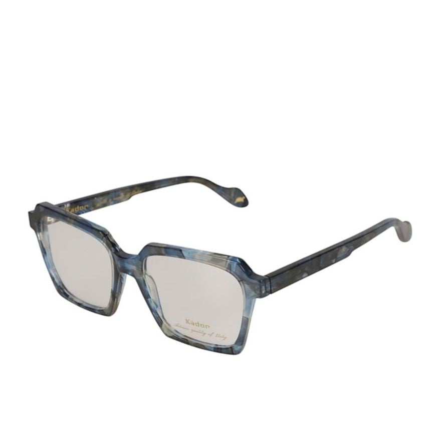 Kador Kallima Light Geometric Square Frame Sunglasses With Marbled Design