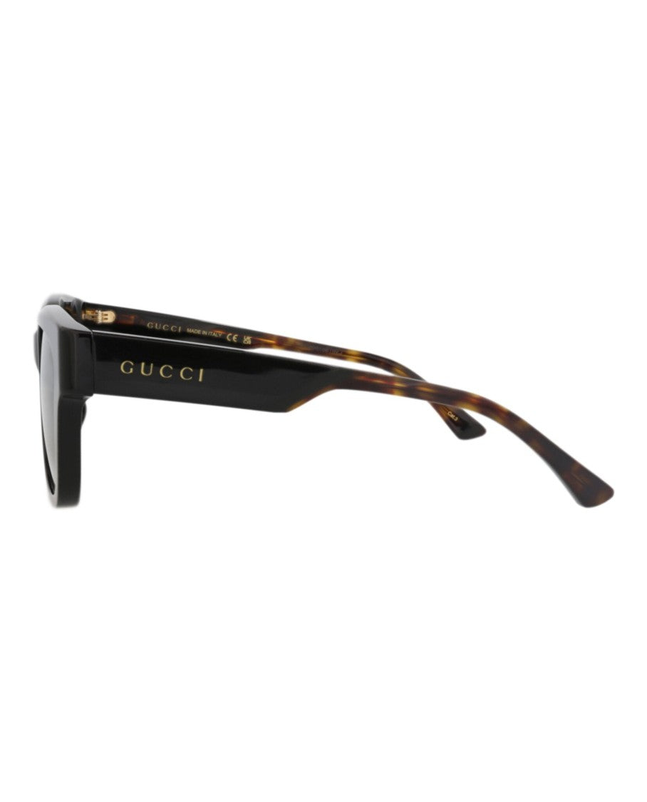 Gucci Square-Frame Recycled Acetate Sunglasses