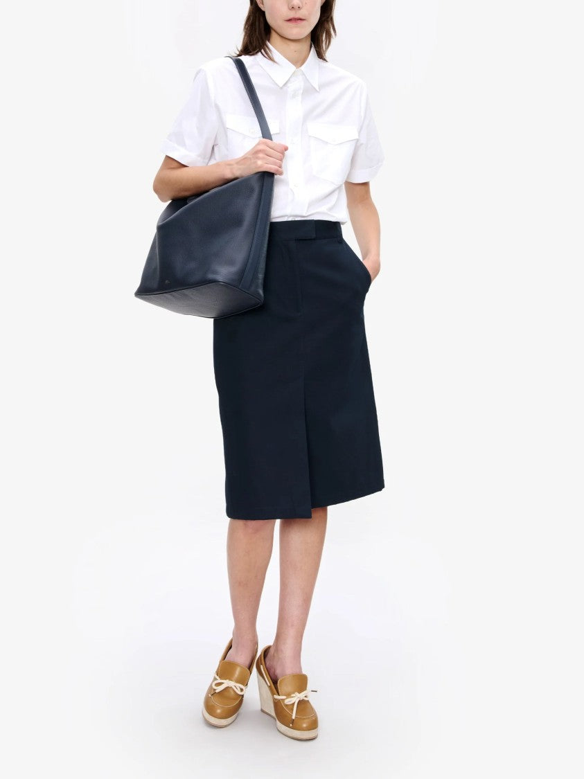 A.P.C. White Milesa Dual Pocket Shirt