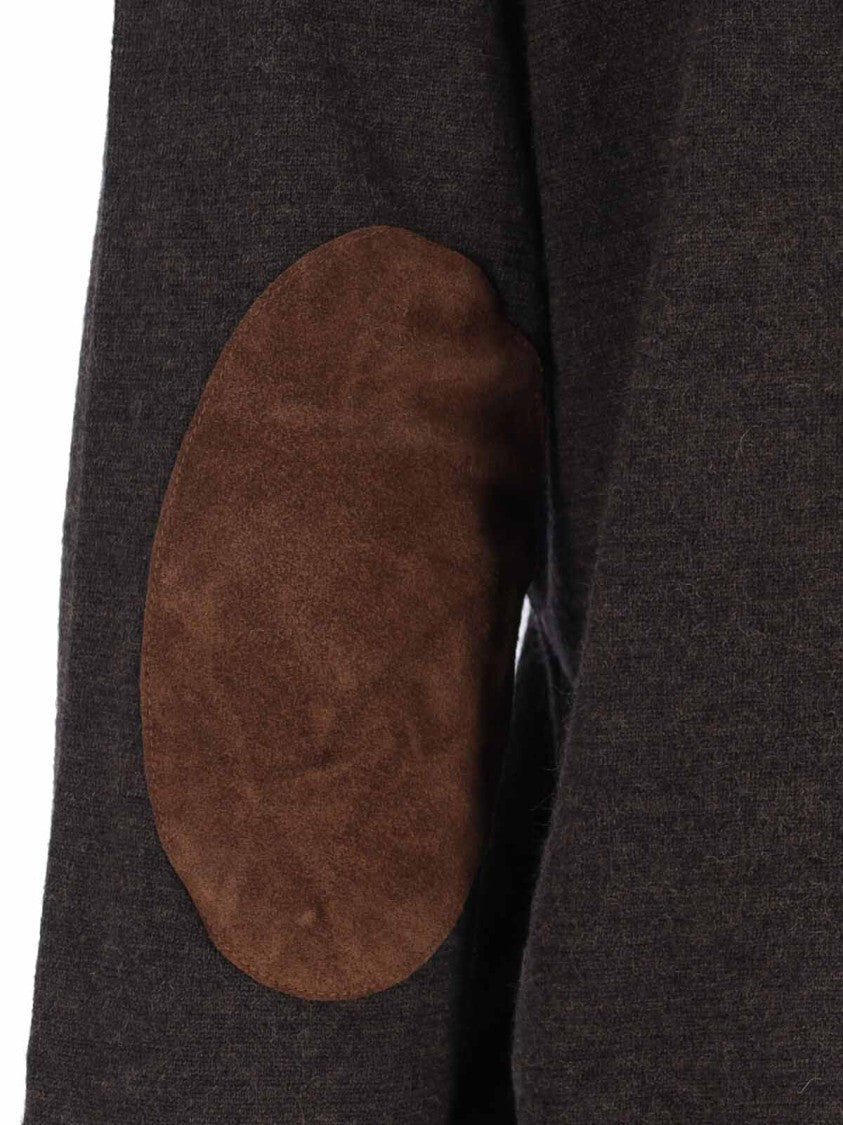 Maison Margiela Wool V-Neck Cardigan – Brown