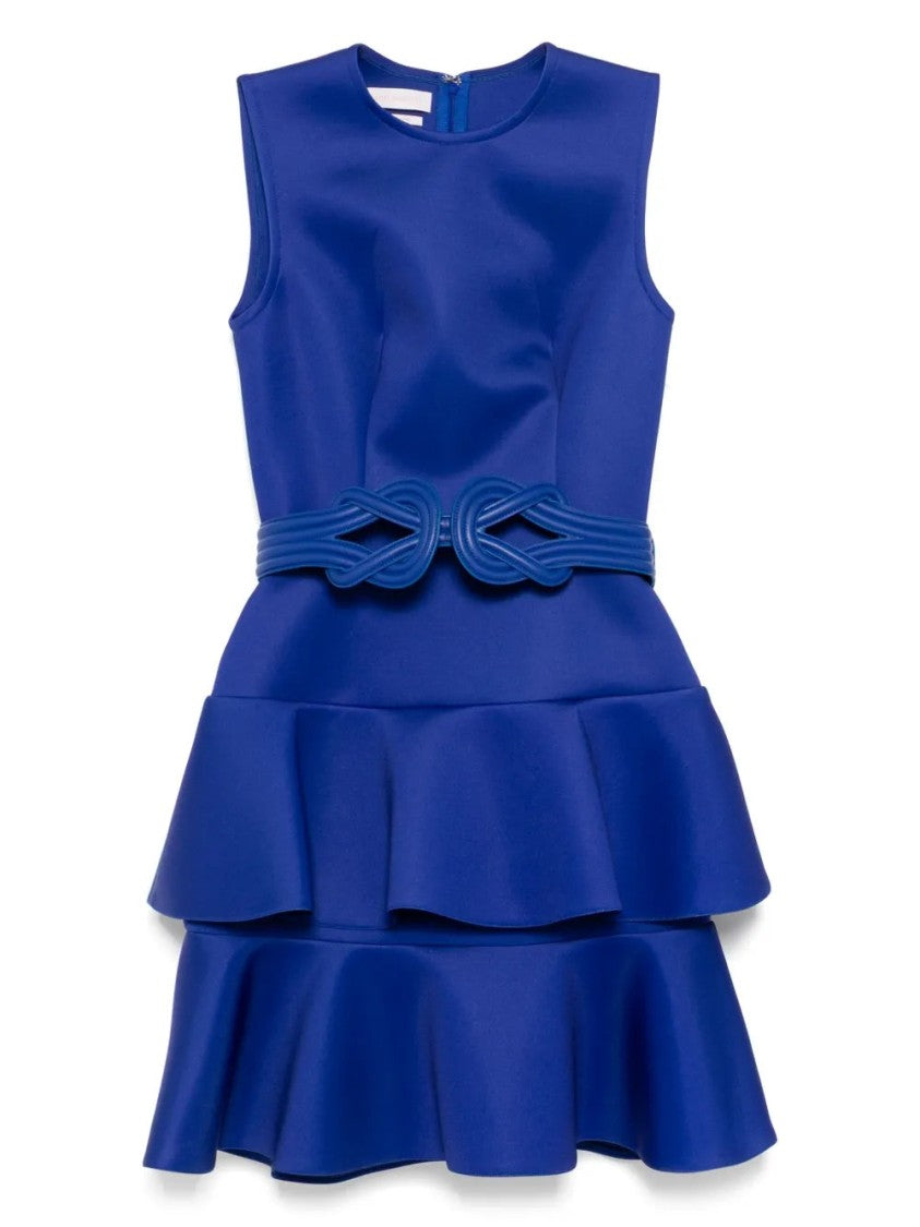 Saiid Kobeisy Midi Ruffled Dress