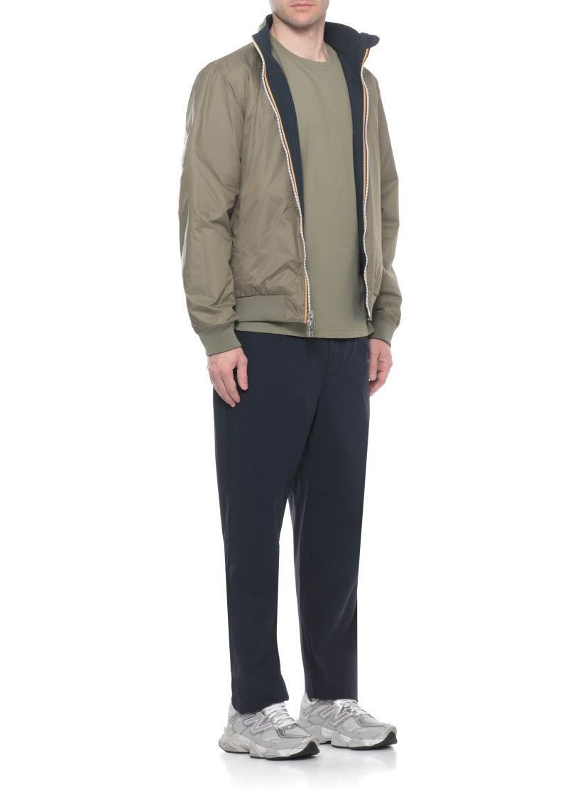 K-Way Blue Reversible Arsene Jacket
