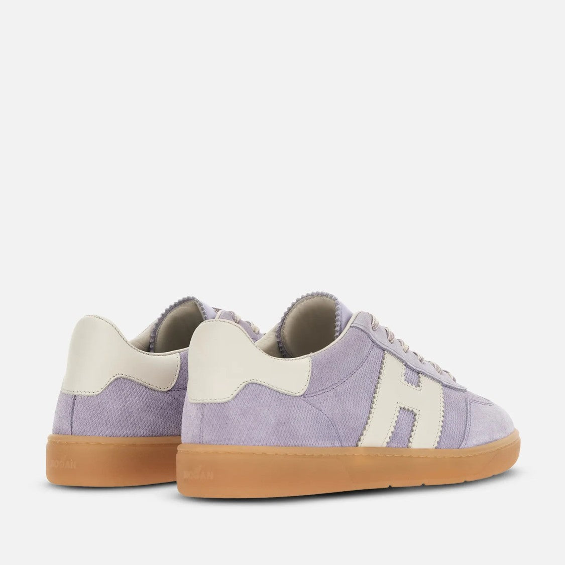 Hogan Cool Lace-Up Sneakers In Calfskin