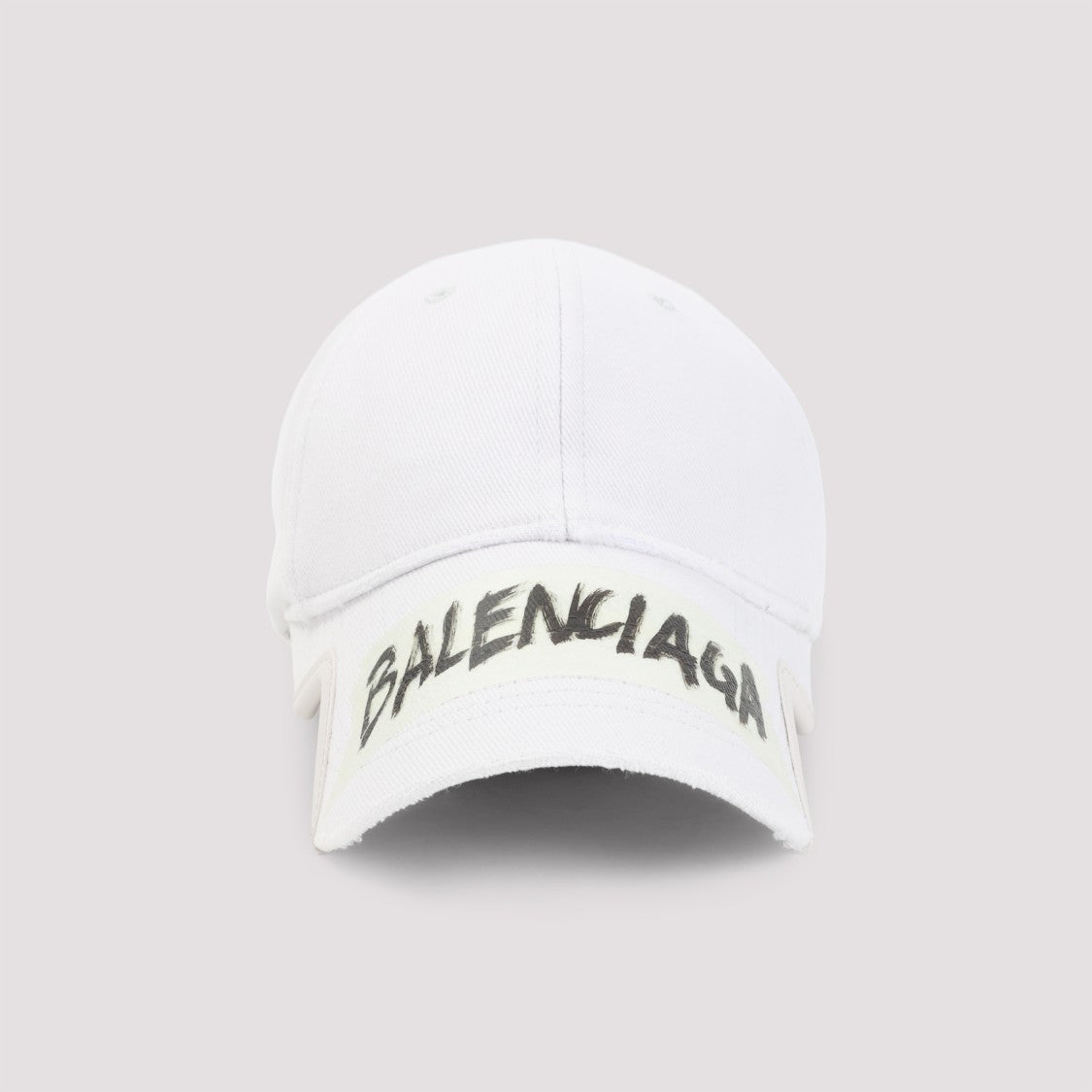 Balenciaga Dirty White Cotton Cap