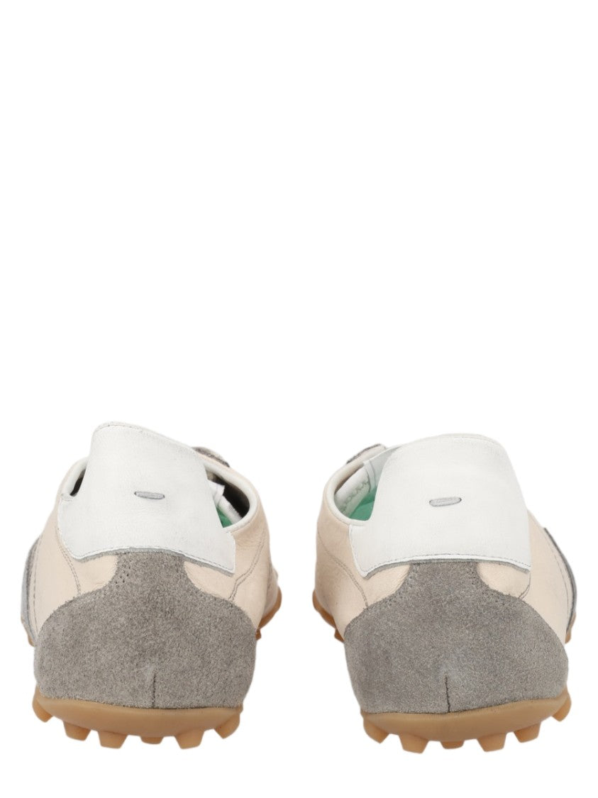 Maison Margiela Sprinters Suede Accents Leather Sneakers