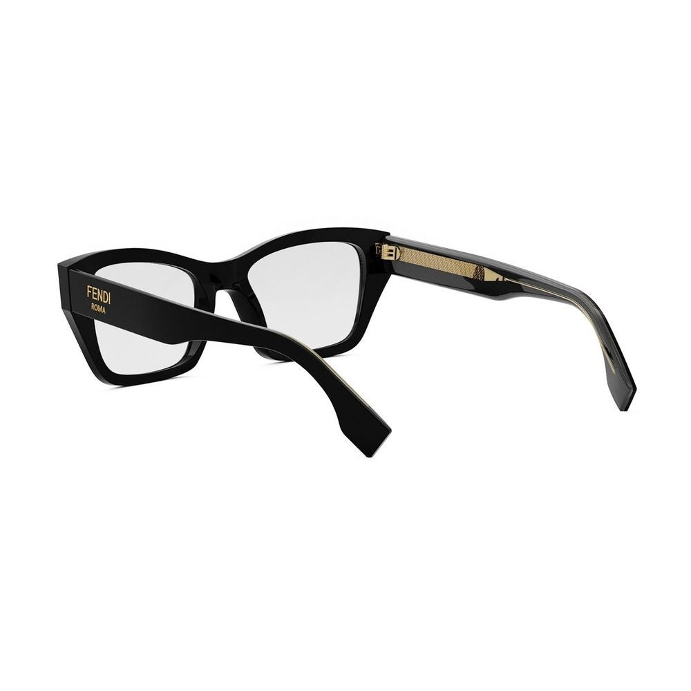 Fendi Rome Oversized Rectangular Fendi Roma Optical Frame