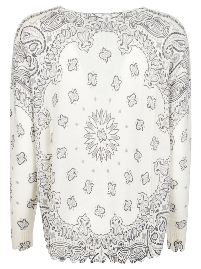Kujten Mela Abba Bandana Bico Cashmere Sweater