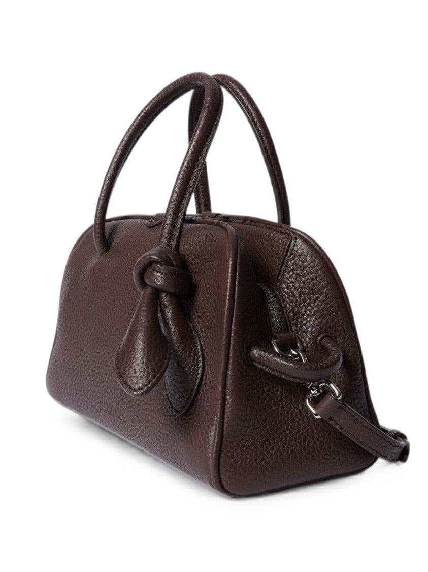 Jacquemus Brown Elongated Knot Handle Bag