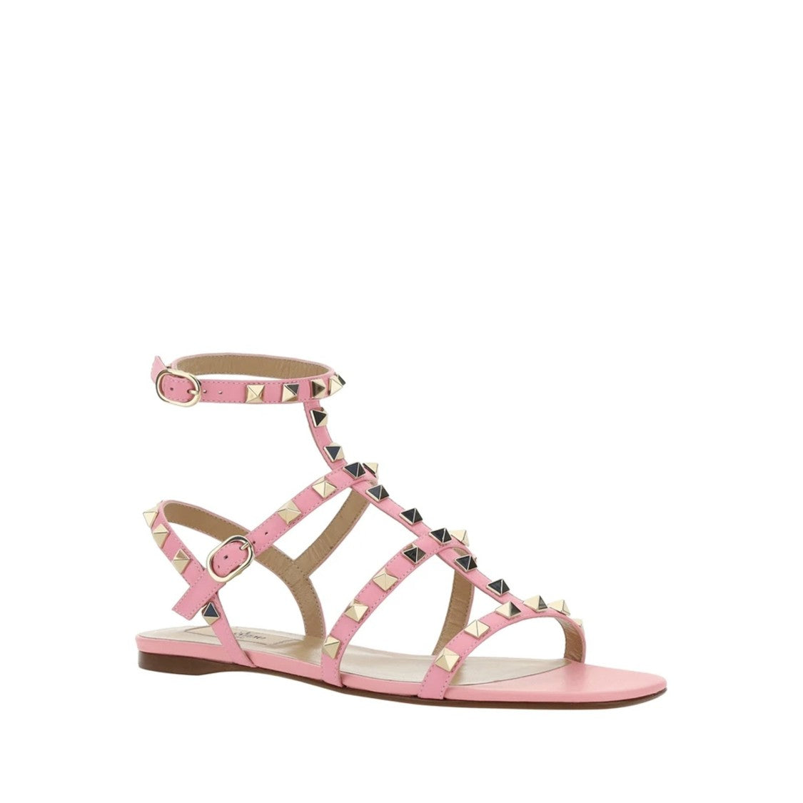 Valentino Rockstud Leather Sandals