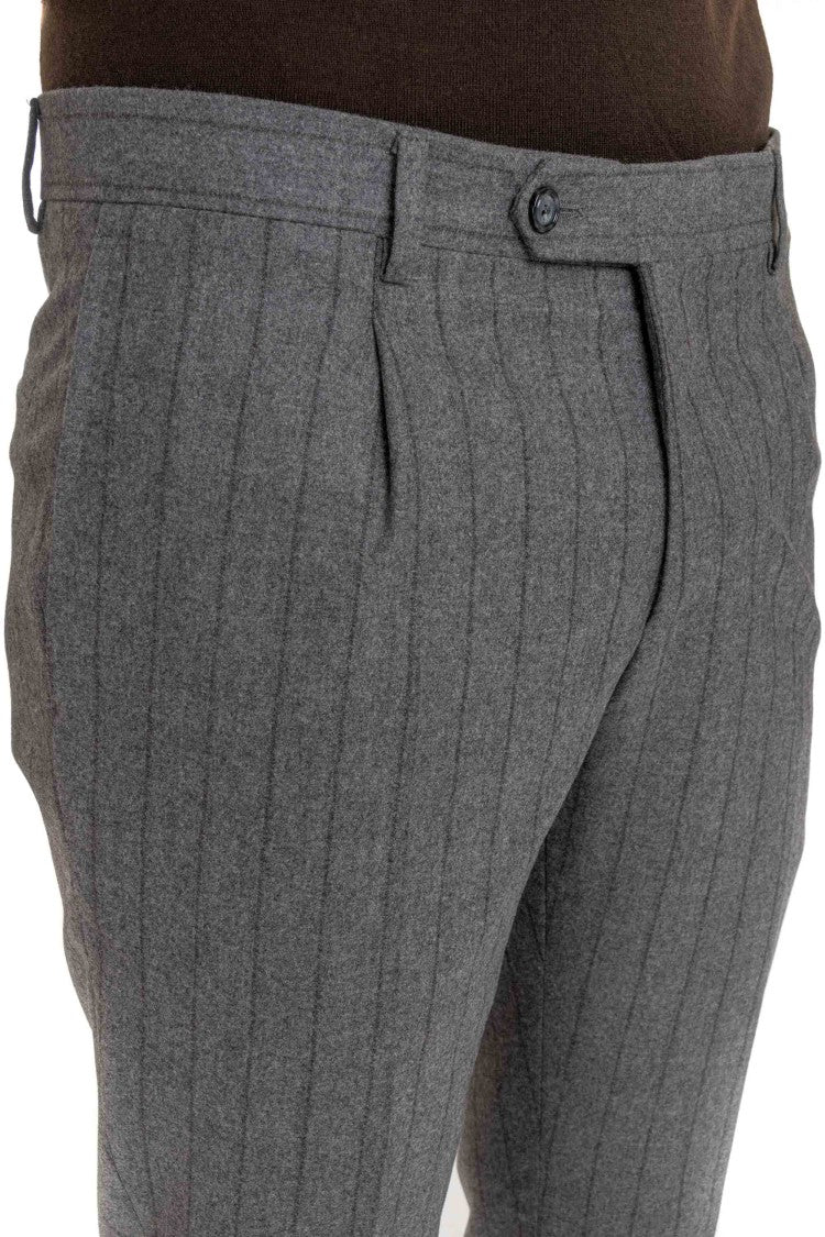 Barba Comfort Wool Pinstripe Suit
