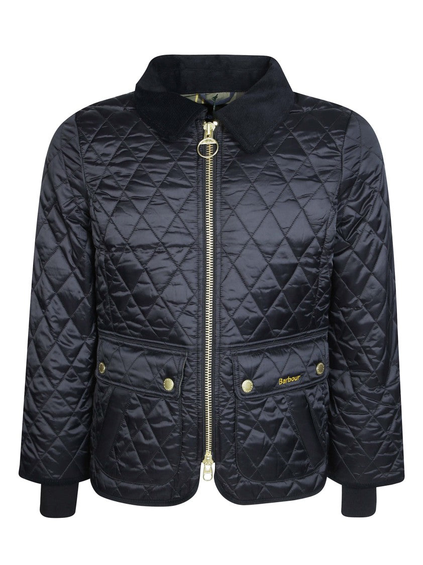 Barbour Fitted Beadnell Quilt Diamond-Stitched Jacket