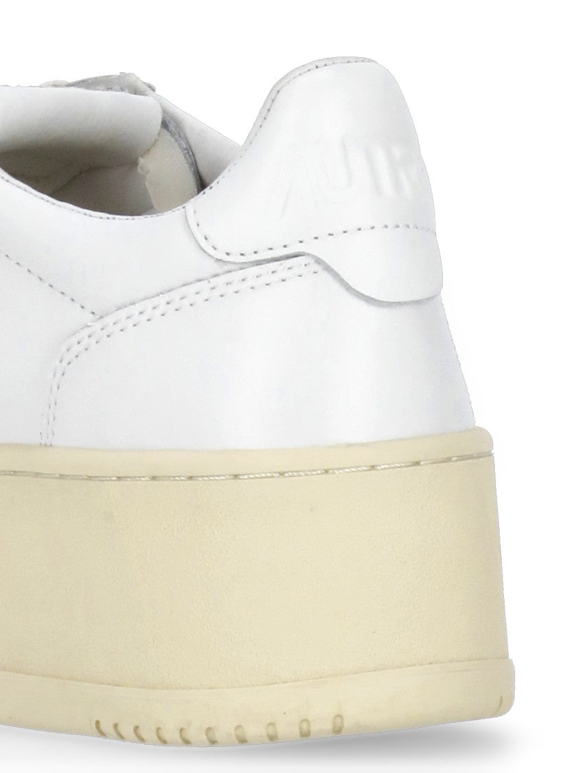 Autry White Autry Leather Sneakers