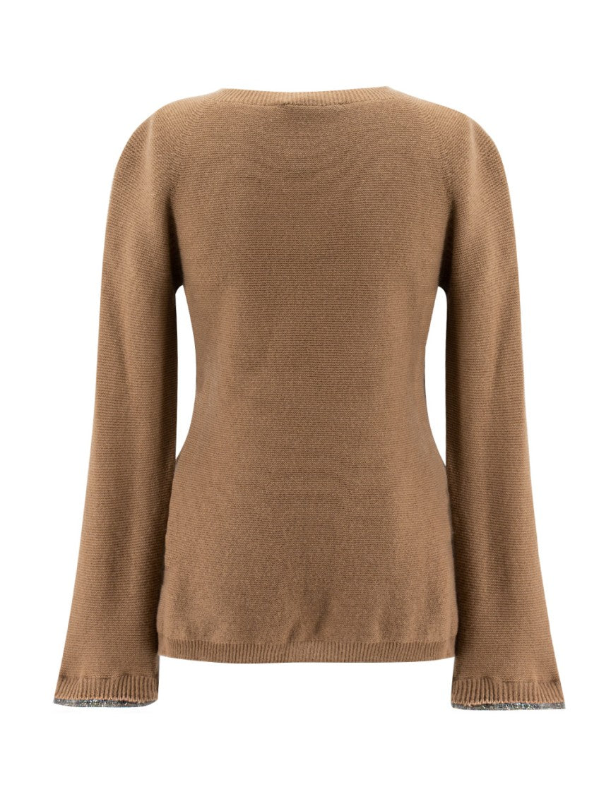 Fabiana Filippi Classic Camel Sweater