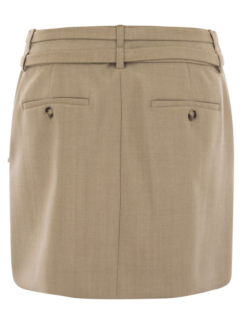Sportmax Fify - Mini Skirt With Belt